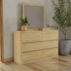 New Aiden California King Bed, Dresser, Mirror, Night Stand All Modern Living Items|Bedroom