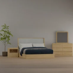 Online Aiden King Bed, Dresser, Mirror, Night Stand All Modern Living Items|Bedroom