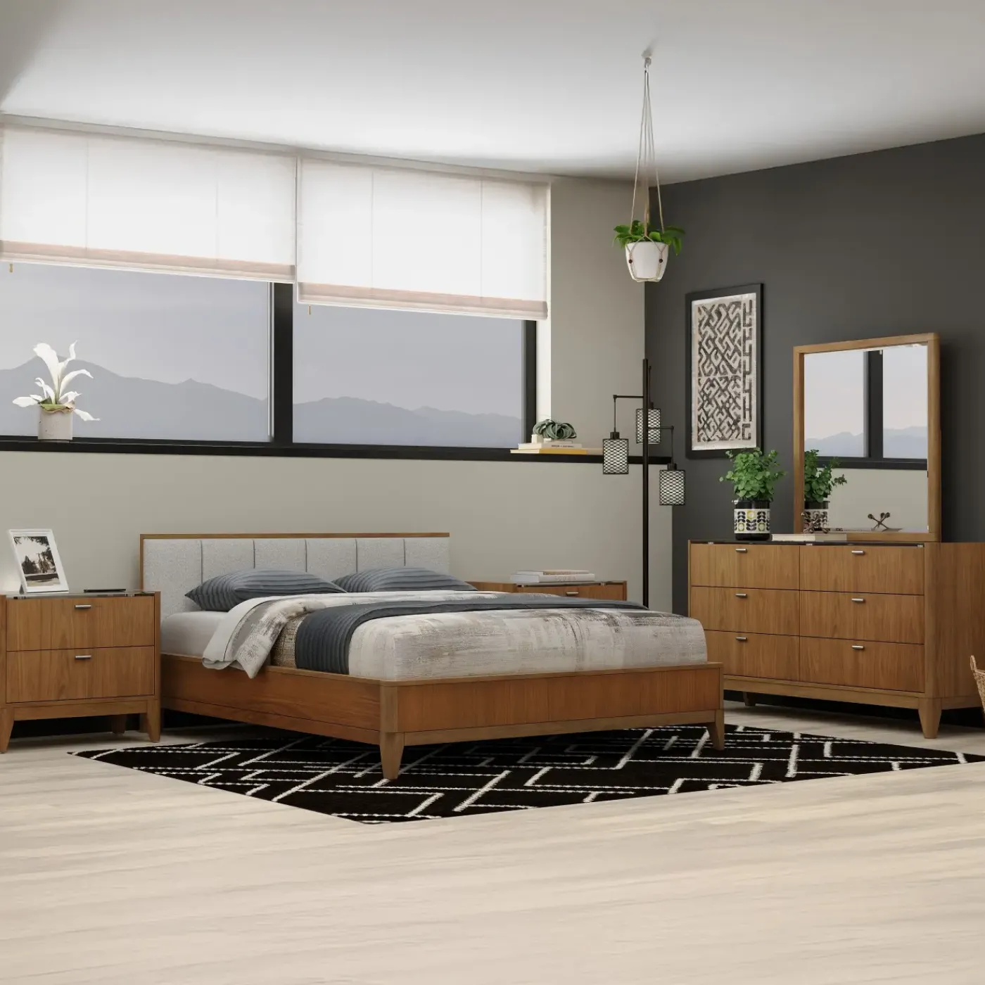 Best Amalie Bedroom Set All Modern Living Items|Bedroom