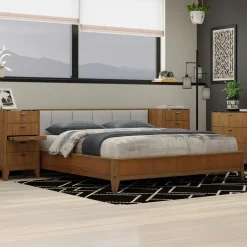 Hot Amalie Eastern King Wall Bed With 2 Piers All Modern Living Items|King Beds