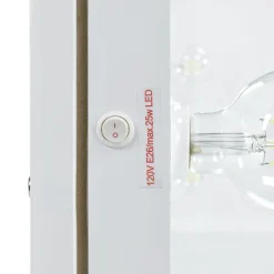 Amelia 3 Drawer Vanity with Lighted Mirror Vanities|Kids Desks & Chairs