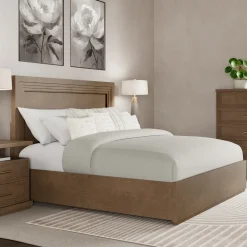 Discount Aspen California King Illuminated Panel Bed King Beds