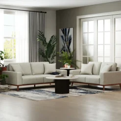 Best Ava Fabric Living Room Set Living Room Sets