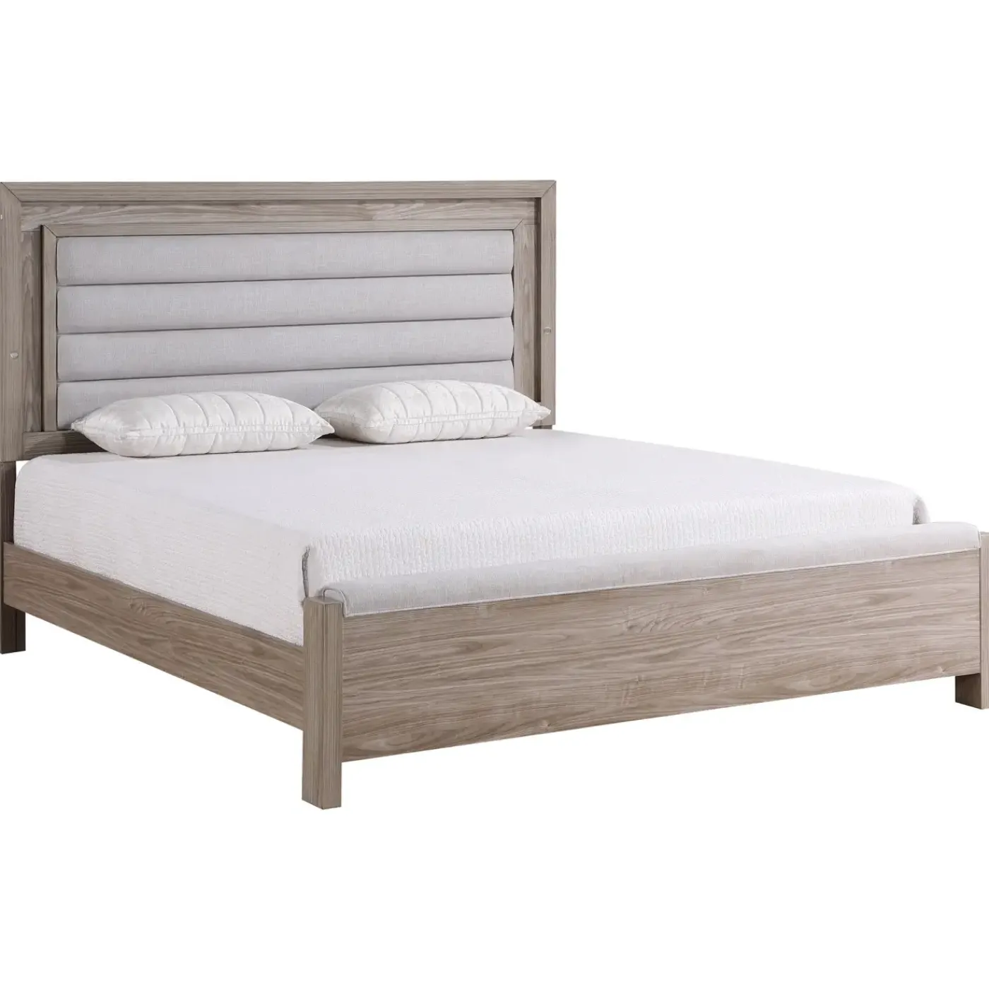 Hot Avery California King Upholstered Bed with Light King Beds