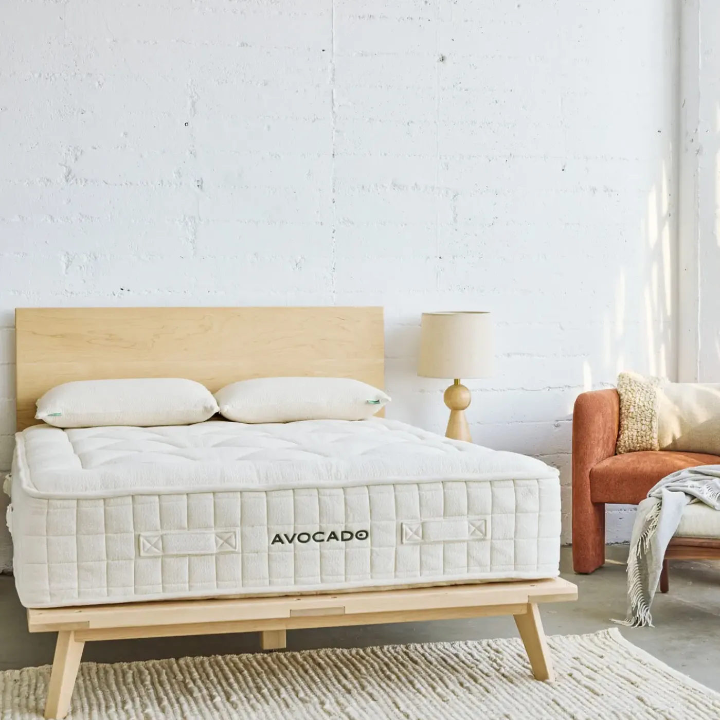 Best Avocado Luxury Organic Firm Eastern King Mattress Eastern King Mattresses