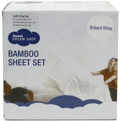 Sale Bamboo Split Eastern King Sheet Set Sheets & Mattress Protectors