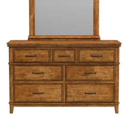 Clearance Bandit Panel Bedroom Set-New! Queen Bed, Dresser, Mirror & Nightstand Bedroom Sets
