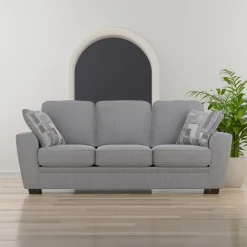 Barnes Stone Sofa and Loveseat Living Room|Living Room Sets