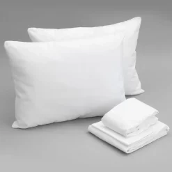 Basic Queen Size Bedding Bundle Sheets & Mattress Protectors