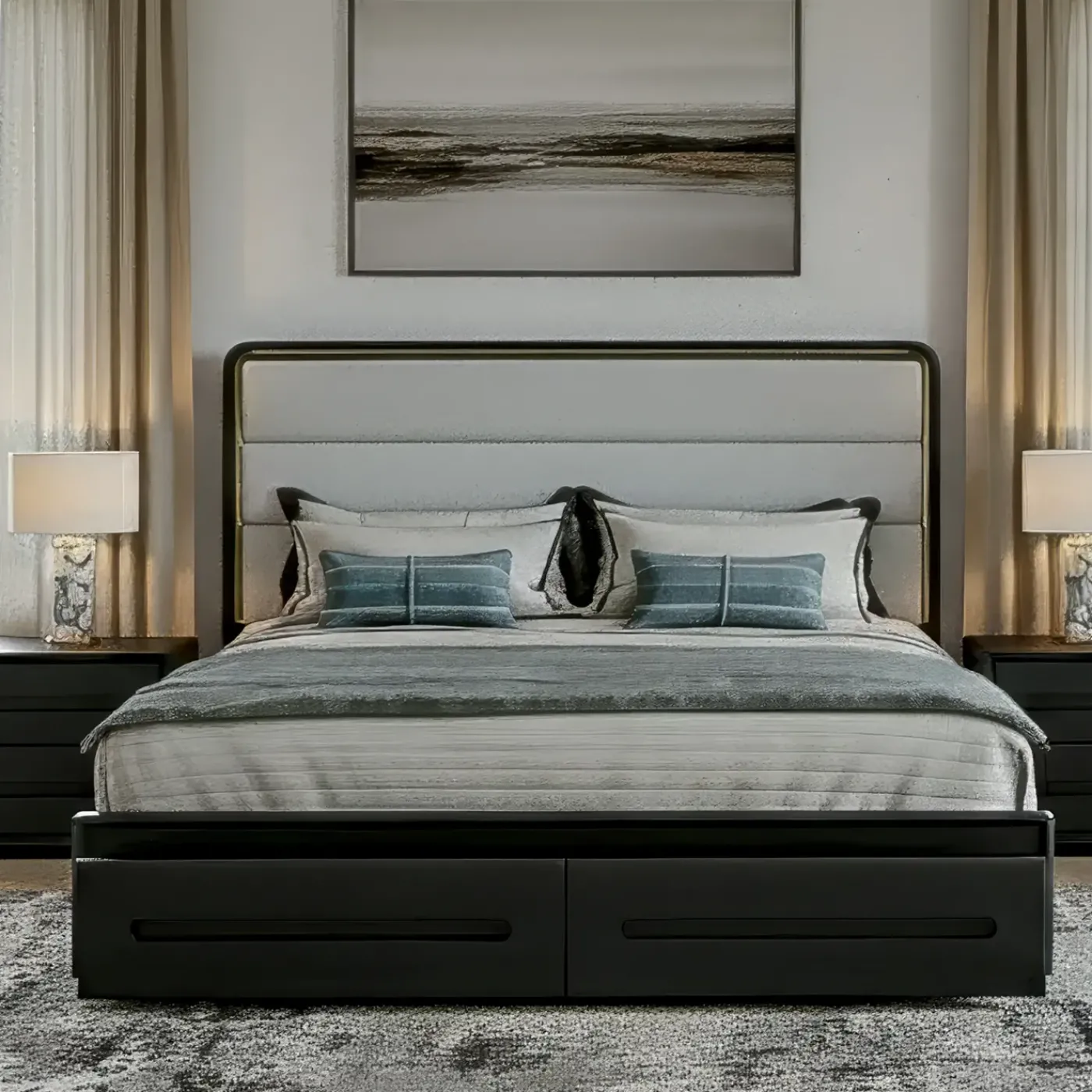 Online Becket Panel Bed-New! Beds & Headboards