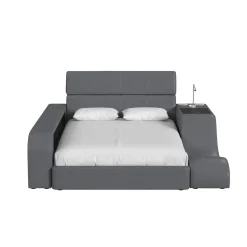 Blaine Modular Full Bed with Built-in Nightstand, Lounge Chair & Bookcase Full Beds|Kids Beds & Headboards