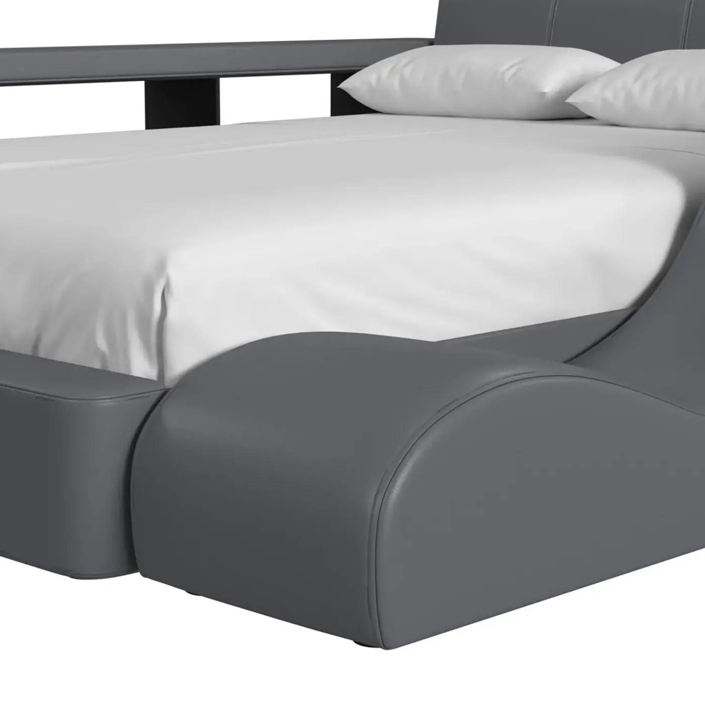 Blaine Modular Full Bed with Built-in Nightstand, Lounge Chair & Bookcase Full Beds|Kids Beds & Headboards
