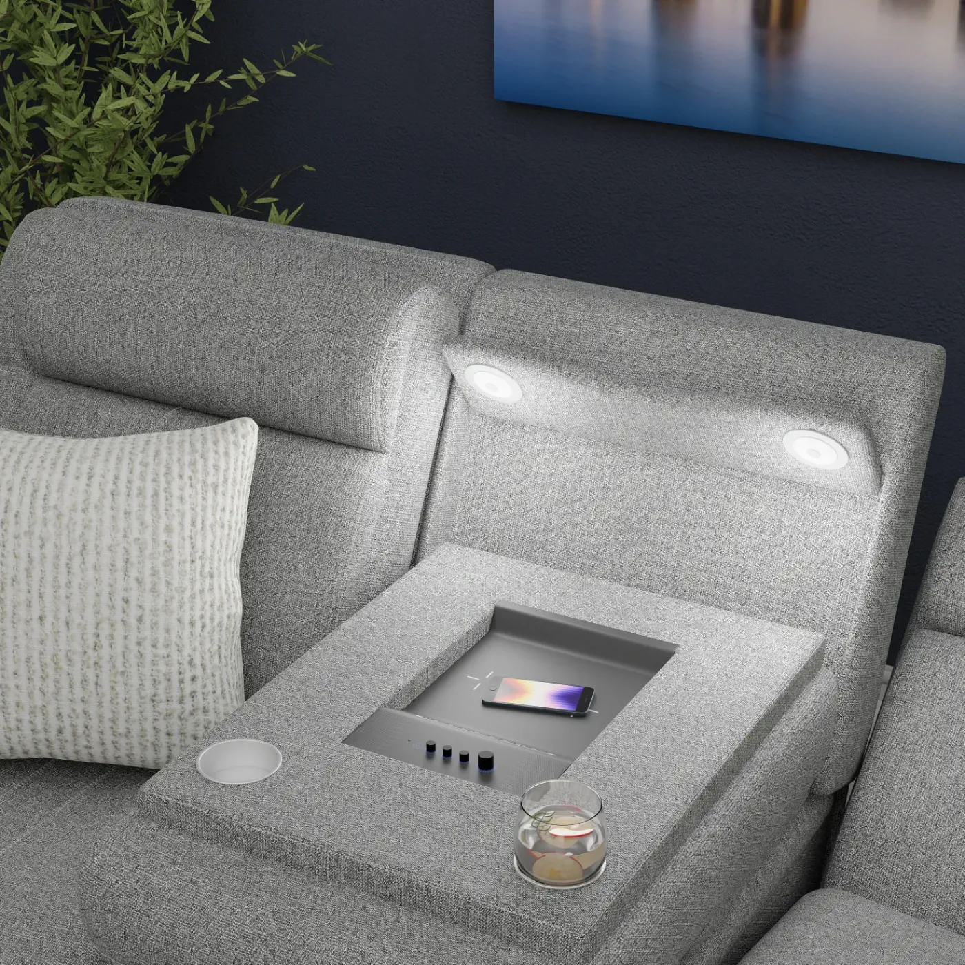 New Blockbuster Immersive Sound Power Living Room Set-New! P3 ZG with Immersive sound Sofa & Loveseat Living Room Sets|Reclining Furniture