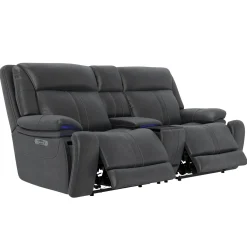 Sale Blockbuster 3pc Immersive Sound Power Loveseat w/heat and massage Loveseats|Reclining Furniture