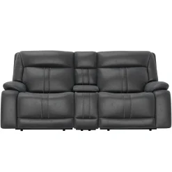 Sale Blockbuster 3pc Immersive Sound Power Loveseat w/heat and massage Loveseats|Reclining Furniture