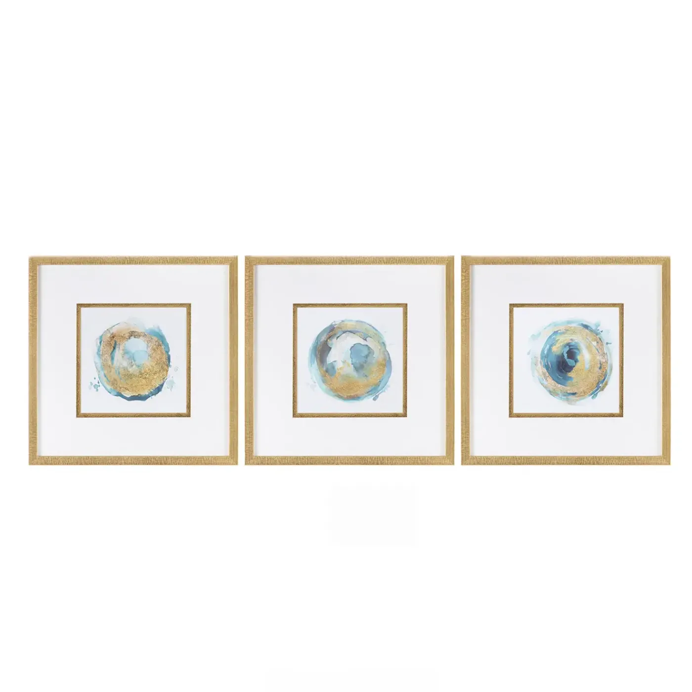 Best Blue Wild Wall Art Set of 3 Home Decor & Accessories|All Outlet & Clearance Items