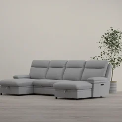 Discount Boyd 3pc Sofa Chaise with Pop-up Living Room Sets