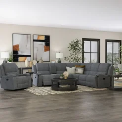 Discount Braxton Reclining Sectional & Recliner Living Room Sets|Sectionals
