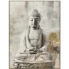 New Buddha in White Wall Art Wall Art