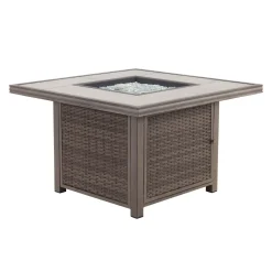 Hot Cabo Sofa, 2 Chairs, and Firepit Outdoor Seating