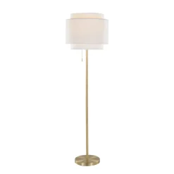 New Cadence Gold Floor Lamp Lamps & Lighting