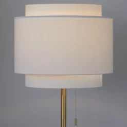 New Cadence Gold Floor Lamp Lamps & Lighting