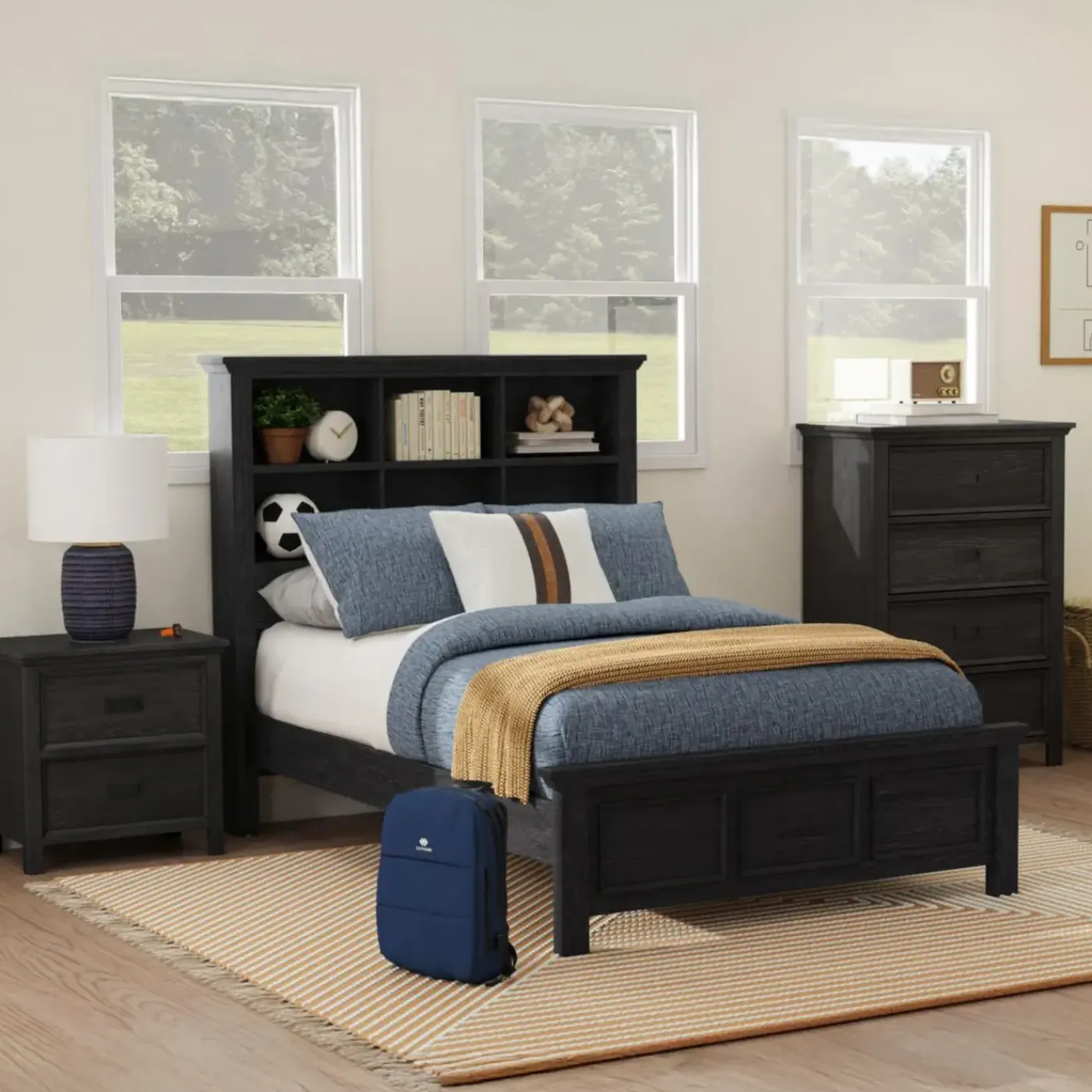 Online Cali Kids Full Bookcase Bed Full Beds|Bunk Beds