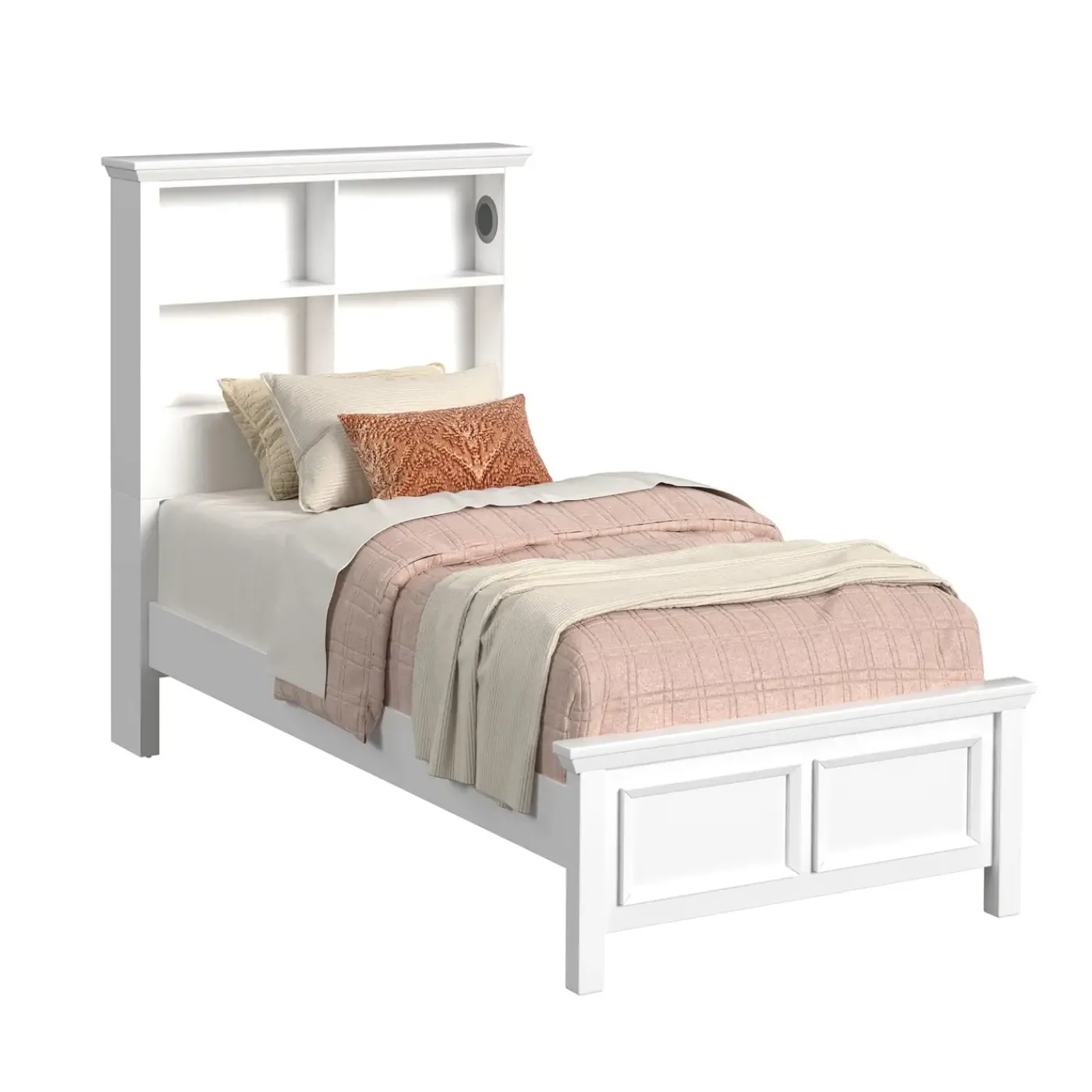 Cali Kids Twin Bookcase Bed Twin Beds