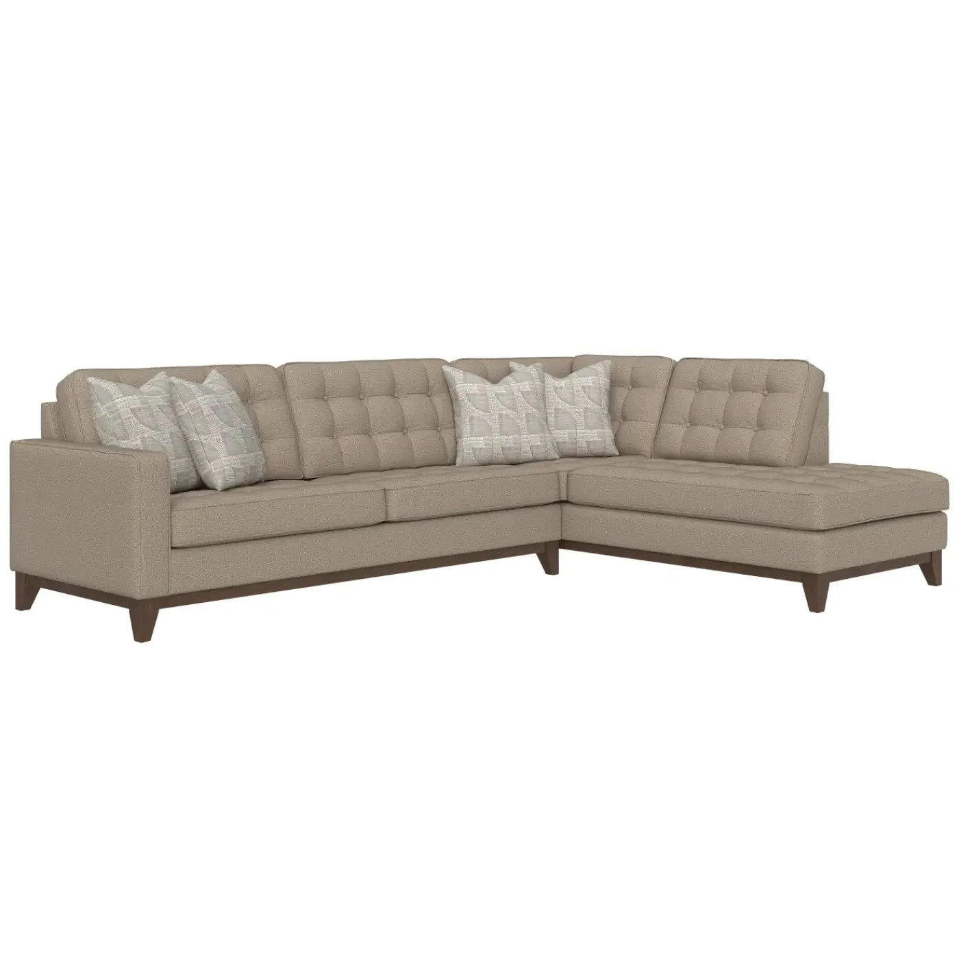 Calvin 2pc Sectional with RAF Chaise Sectionals