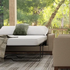 Best Calvin Queen Sleeper Sofa with Matress Sofas & Couches|Sleeper Sofas