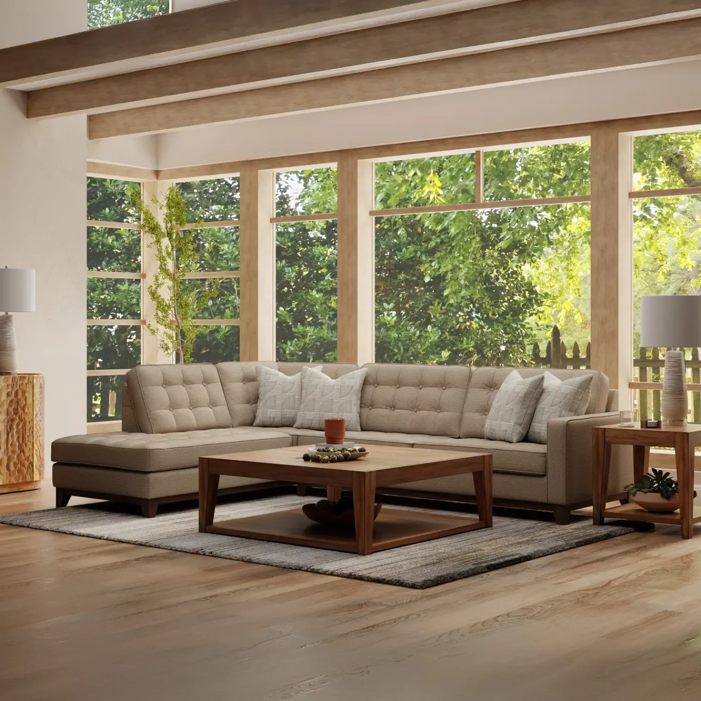 Discount Calvin Sectional Living Room Sets|Sectionals