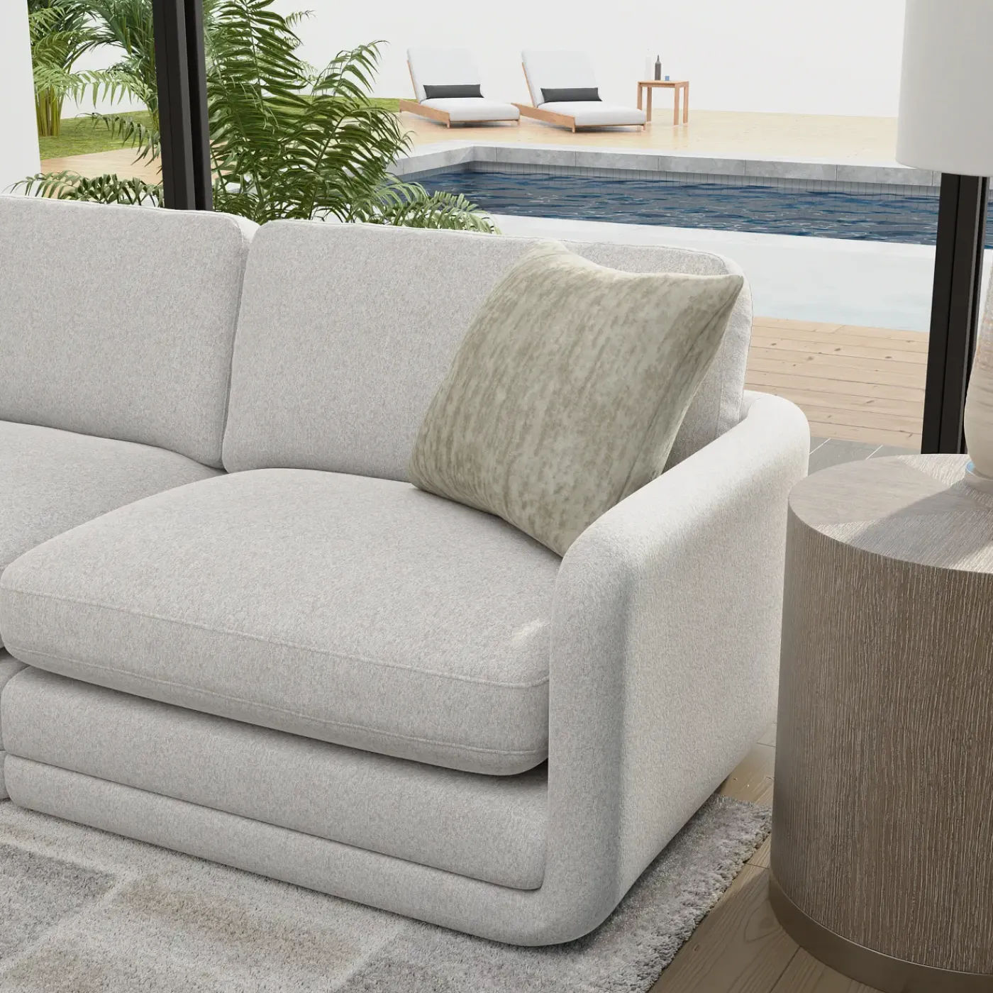 Best Camden 5pc Sectional Living Room Sets|Sectionals