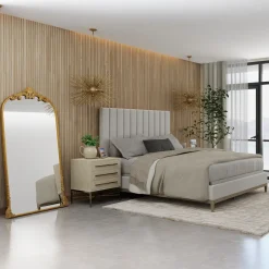 Clearance Cascade California King Cascade Upholstered Bed All Premier Items|Bedroom