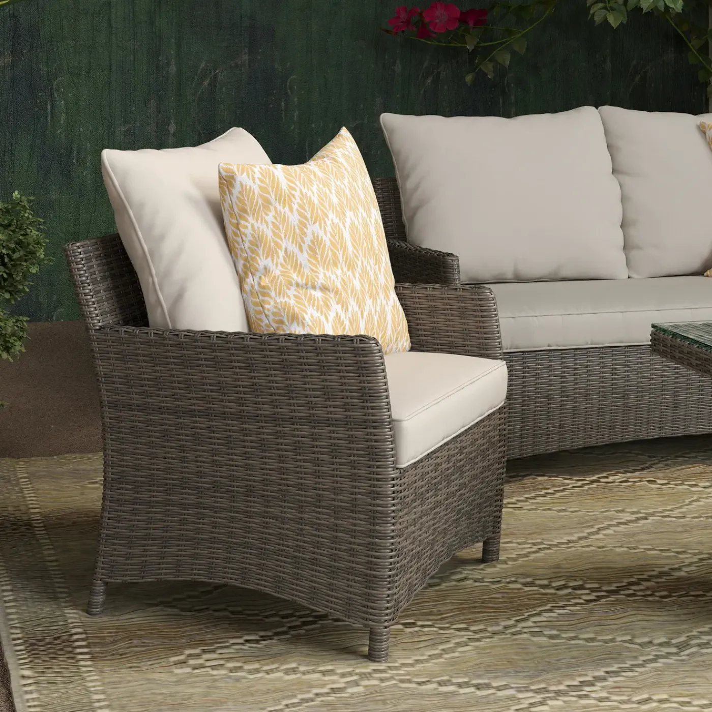 Best Catalina-New! 4pc Chat Group Outdoor Seating|Outdoor Furniture Sets