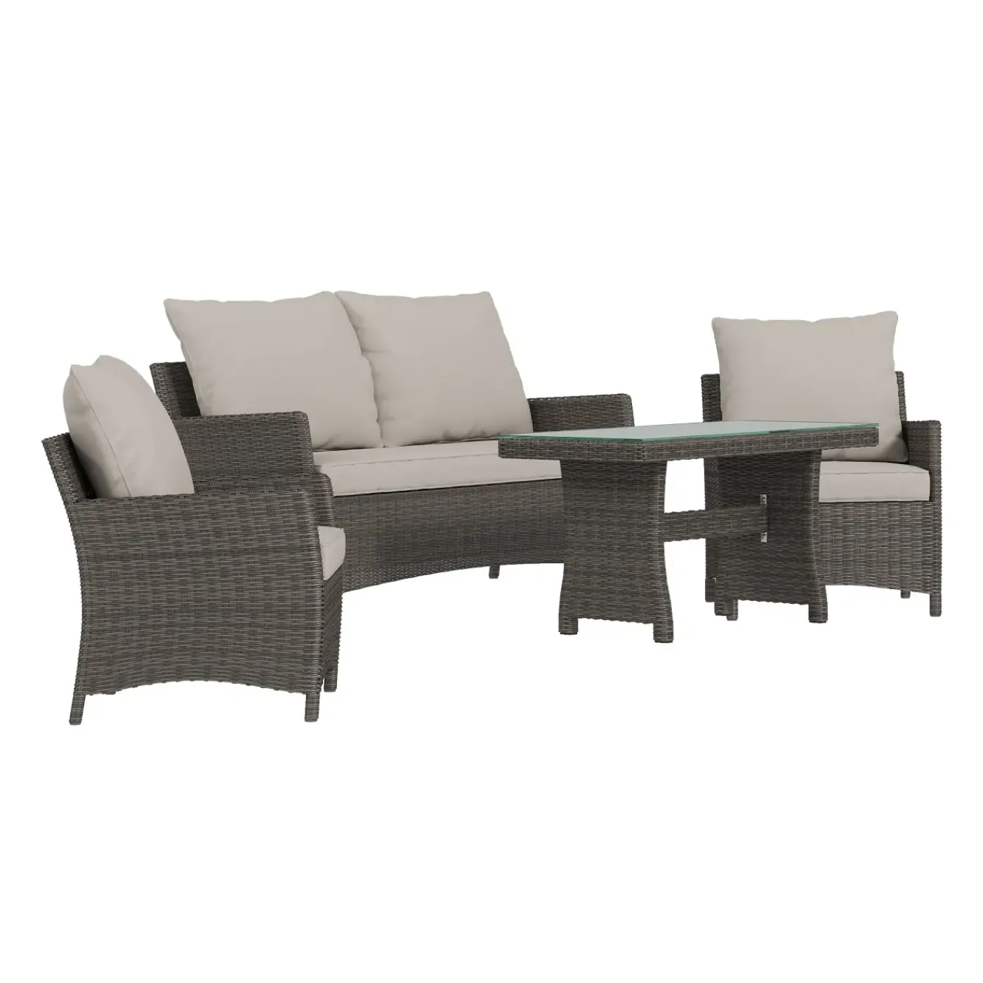 Best Catalina-New! 4pc Chat Group Outdoor Seating|Outdoor Furniture Sets