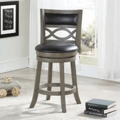 Discount Chesley Stools Dark Bar Stools