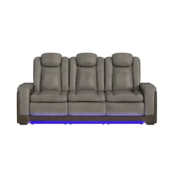 New Cinema Buy the Power Reclining Sofa, Get the Power Reclining Loveseat Free Living Room Sets|Reclining Furniture