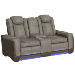 New Cinema Buy the Power Reclining Sofa, Get the Power Reclining Loveseat Free Living Room Sets|Reclining Furniture