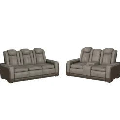 New Cinema Buy the Power Reclining Sofa, Get the Power Reclining Loveseat Free Living Room Sets|Reclining Furniture
