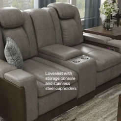 Discount Cinema Power Loveseat Loveseats|Reclining Furniture