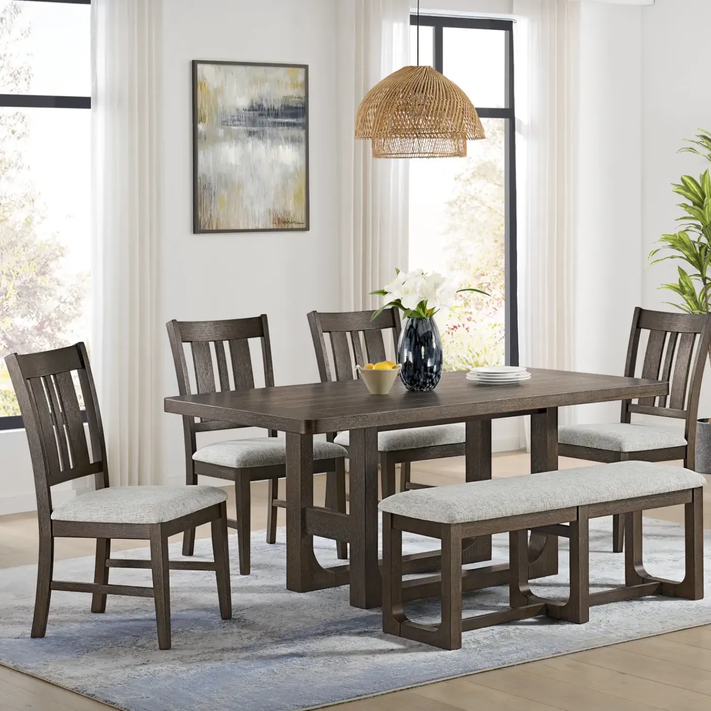 Discount Clemson Espresso Dining Set-New! Dining Room Sets