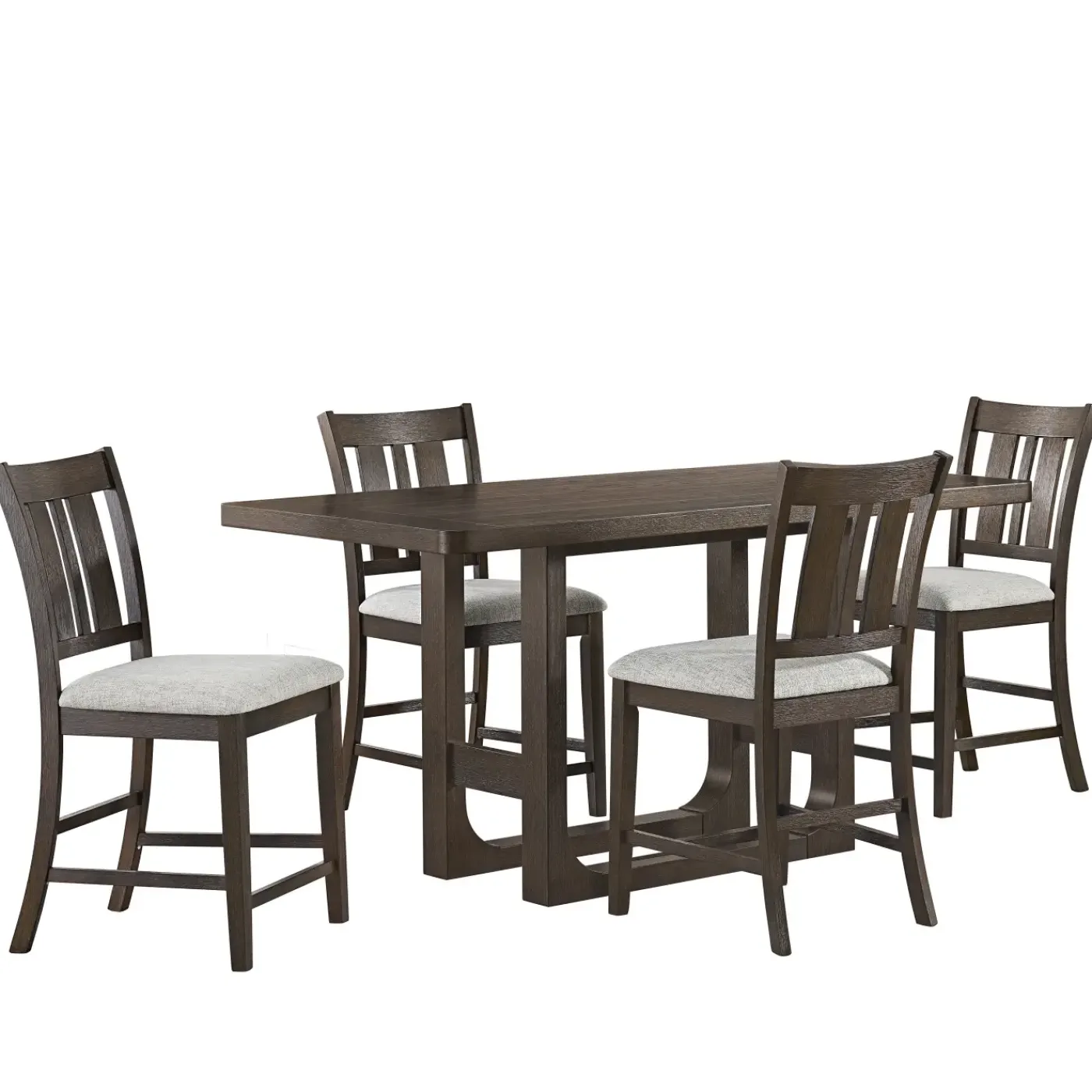 Clearance Clemson 5pc Counter Set: Counter Table & 4 Stools Dining Room Sets