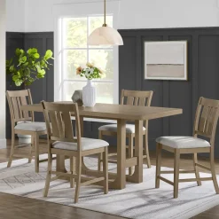 Outlet Clemson 5pc Counter Set: Counter Table & 4 Stools Dining Room Sets