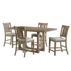 Outlet Clemson 5pc Counter Set: Counter Table & 4 Stools Dining Room Sets