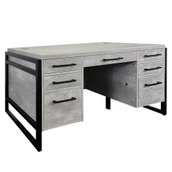 Outlet Colby Double Pedestal Desk Desks