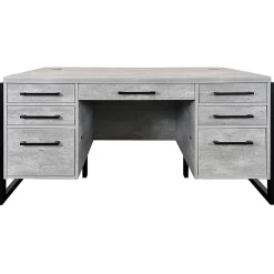 Outlet Colby Double Pedestal Desk Desks