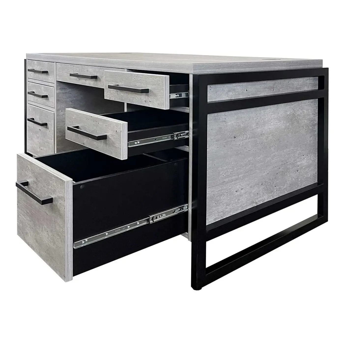 Outlet Colby Double Pedestal Desk Desks