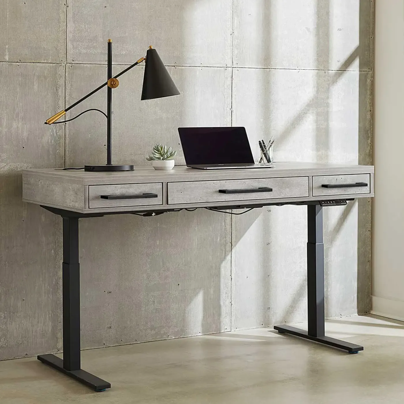New Colby Sit and Stand Desk Desks