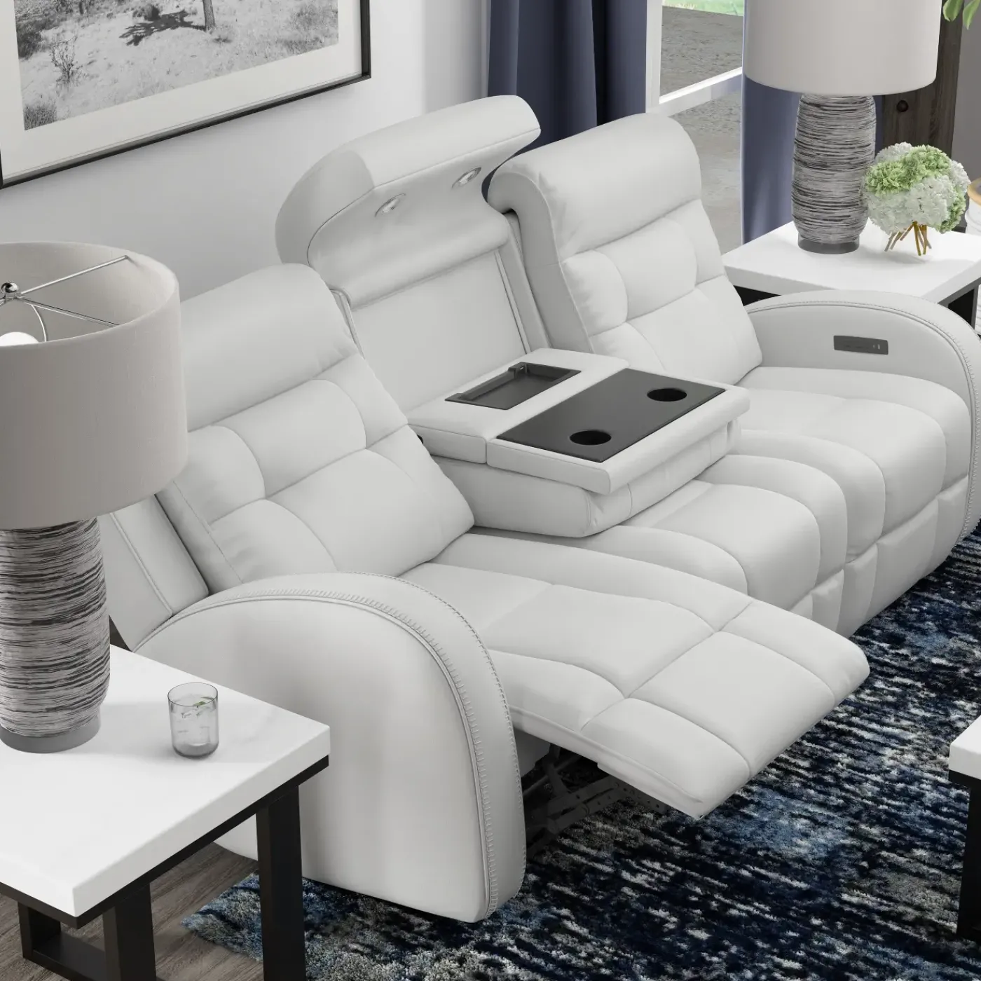 Clearance Cosmo Reclining Living Room Set Living Room Sets|Reclining Furniture