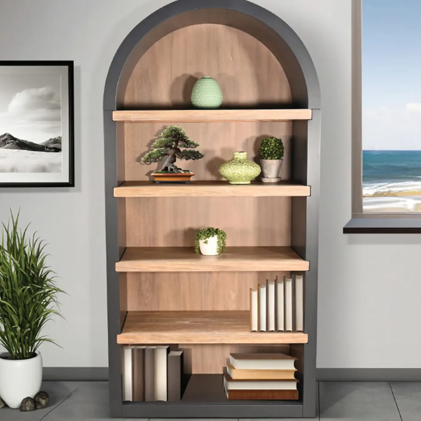 Discount Cyrus Bookshelf Bookcases & File Cabinets